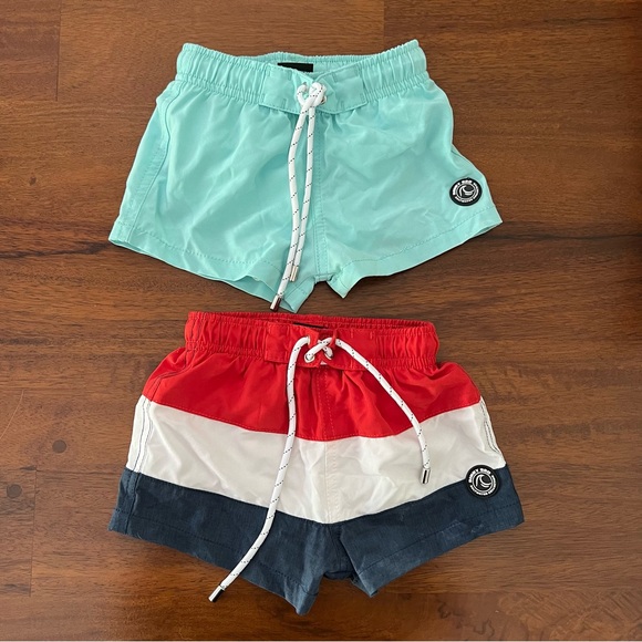 Binky Bro Swim Binky Bro Baby Boy Swim Trunks Set Of 2 Poshmark